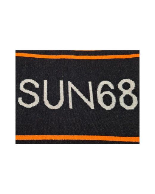 Scarves di Sun 68 in Black