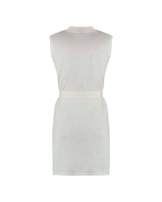 Malo Gray Knitted Dresses