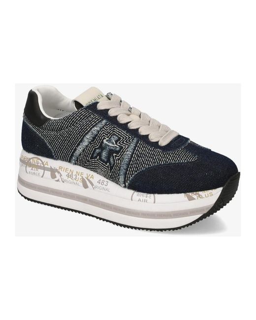 Premiata Blue Sneakers