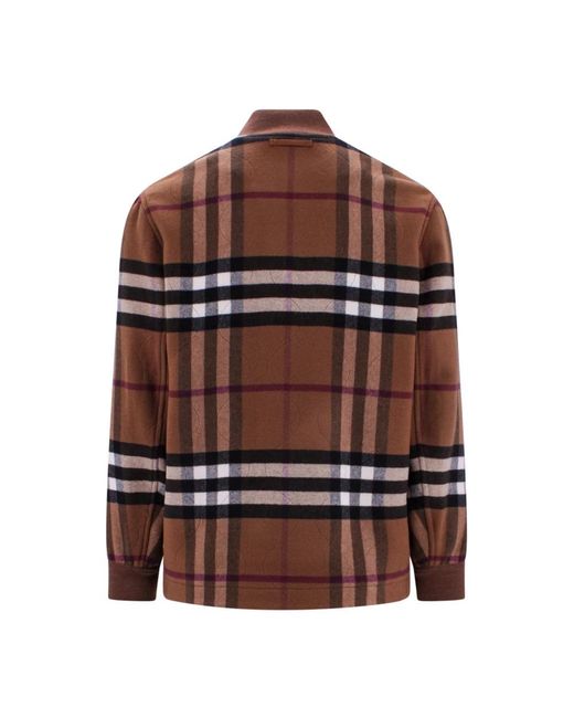 Burberry Brown Light Jackets for men