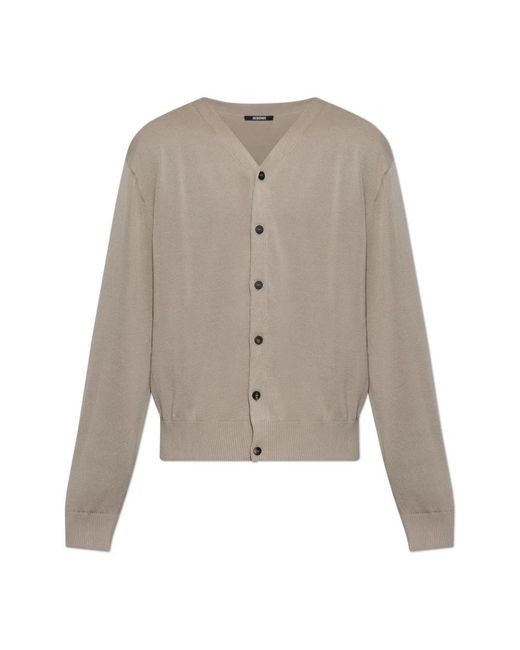 Cardigans Jacquemus pour homme en coloris Gray
