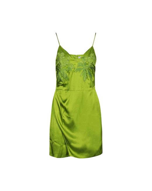 Ermanno Scervino Green Short Dresses