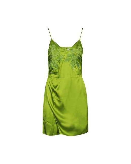 Ermanno Scervino Green Short Dresses