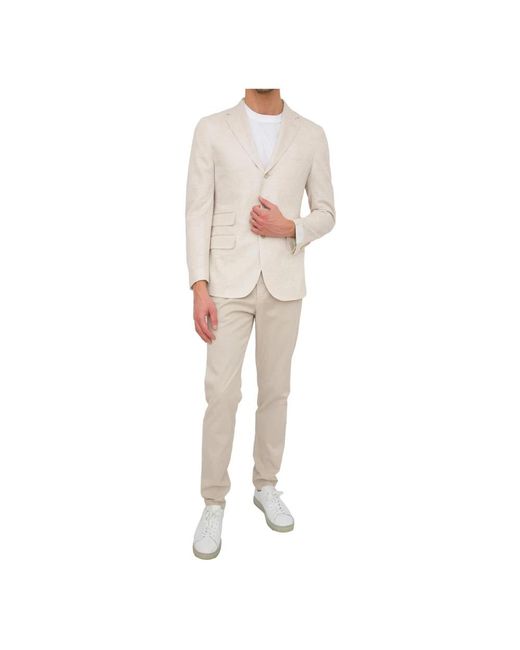 Eleventy Natural Blazers for men