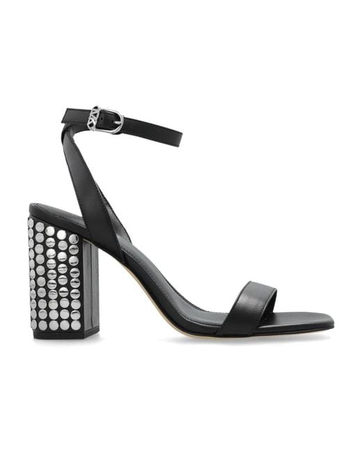 High Heel Sandals Michael Kors de color Black