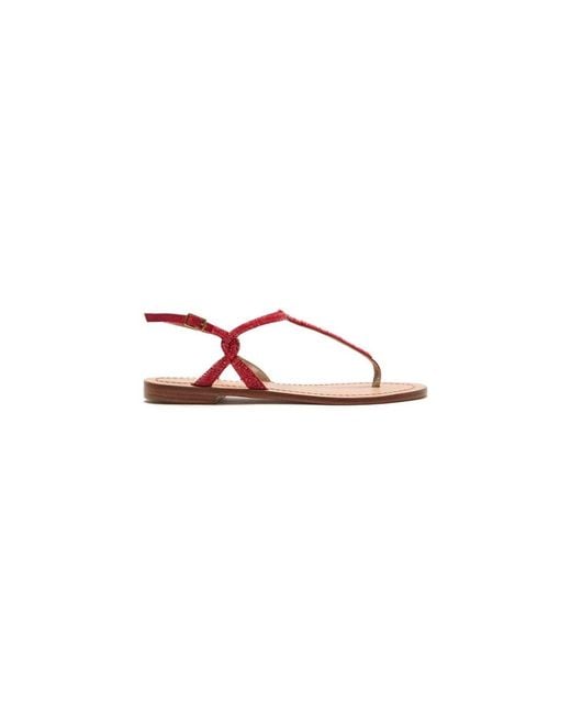 Maliparmi Pink Flat Sandals