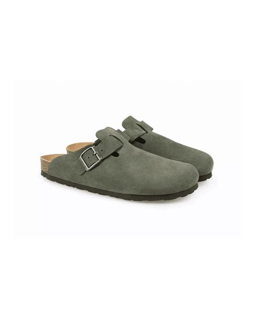 Mules di Rohde in Green da Uomo