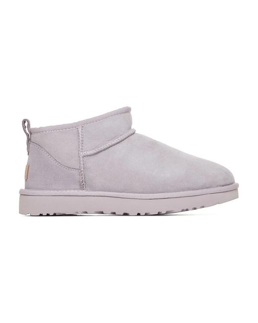 Ugg Schoenen ,Paars Winter Boots in het Gray