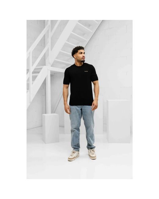 Pure Path Black T-Shirts for men