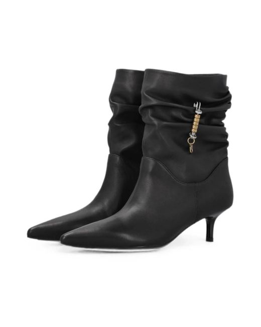 Pinko Black Heeled Boots