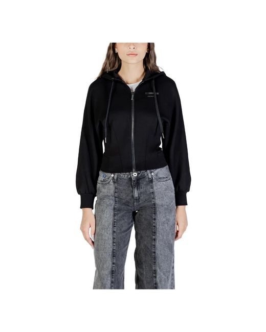 ARMANI EXCHANGE Black Zip-Throughs