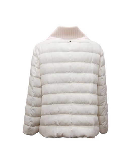 Herno Gray Down Jackets