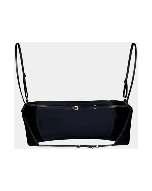 Tom Ford Black Sleeveless Tops
