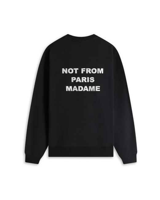 Drole de Monsieur Black Sweatshirts for men