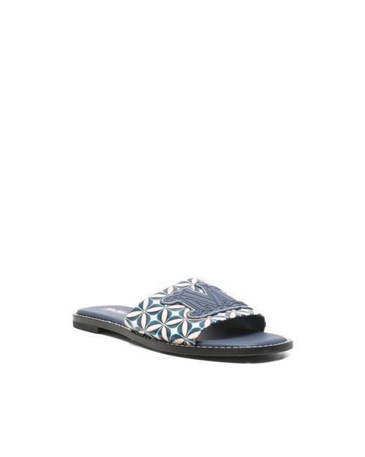 Max Mara Blue Sliders