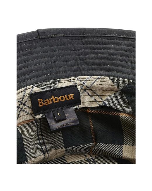 Barbour Gray Hats for men