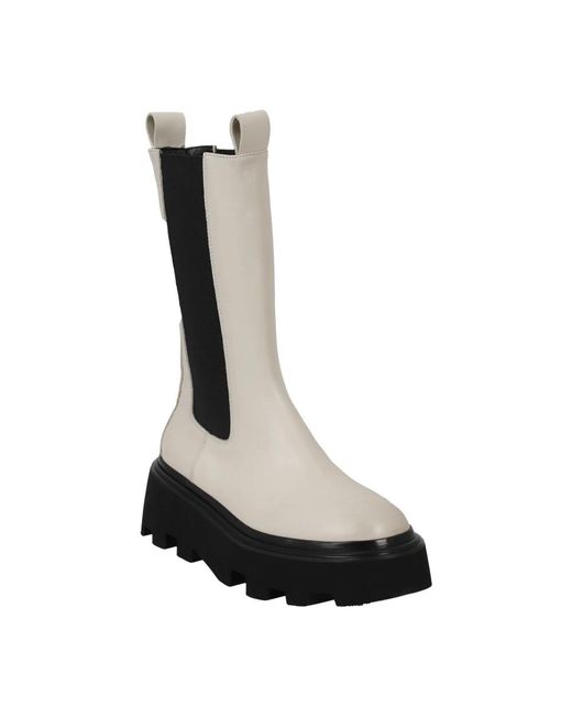 Elena Iachi Black Chelsea Boots