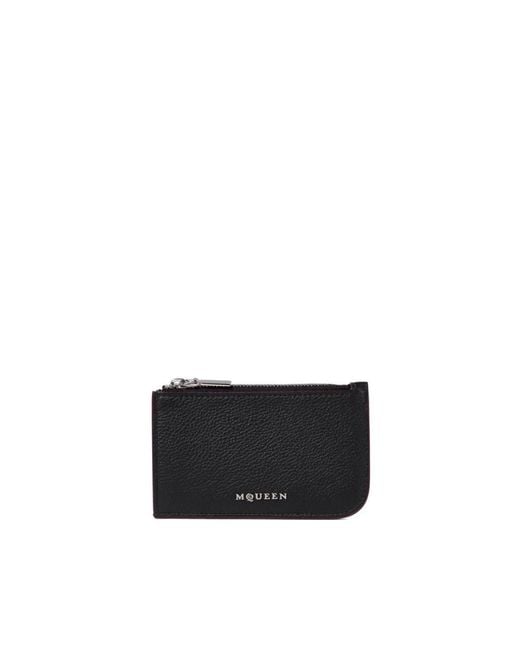 Alexander McQueen Black Wallets & Cardholders for men