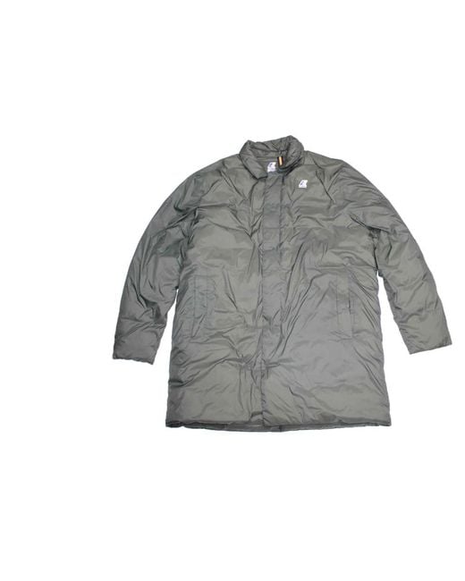 K-Way Gray Light Jackets for men