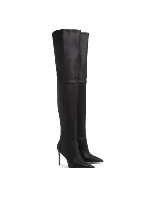 Stuart Weitzman Black Ultrastuart 100 Stretch Boot