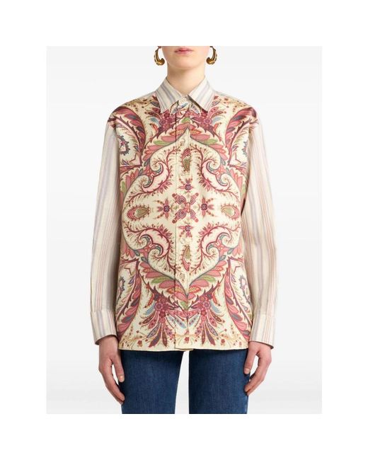 Etro Pink Shirts