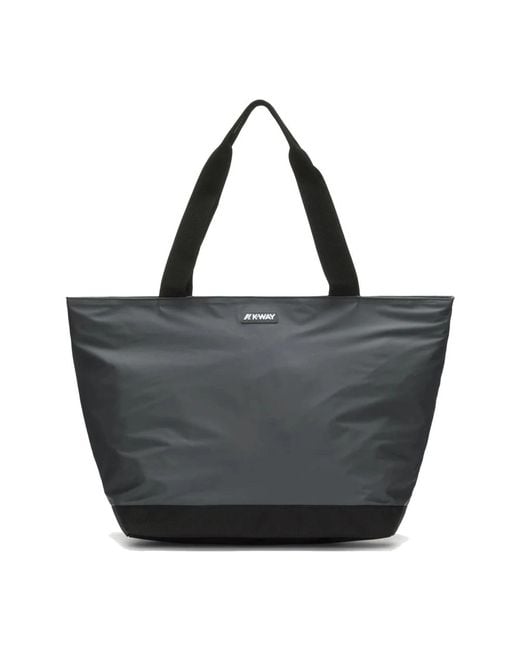 Tote Bags di K-Way in Black