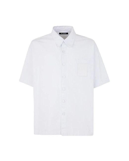 Raf Simons White Polo Shirts for men
