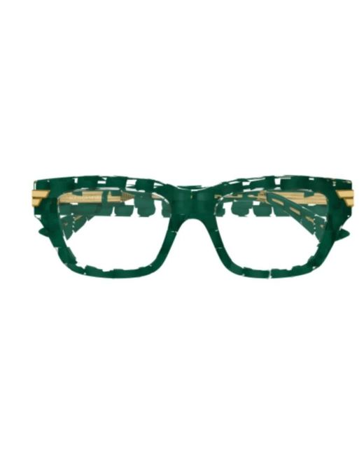 Glasses di Bottega Veneta in Green