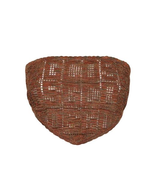 Gcds Brown Sleeveless Tops