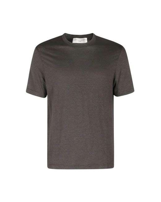 FILIPPO DE LAURENTIIS Gray T-Shirts for men