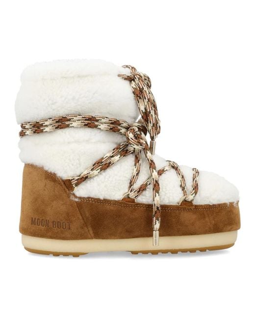Moon Boot Metallic Winter Boots