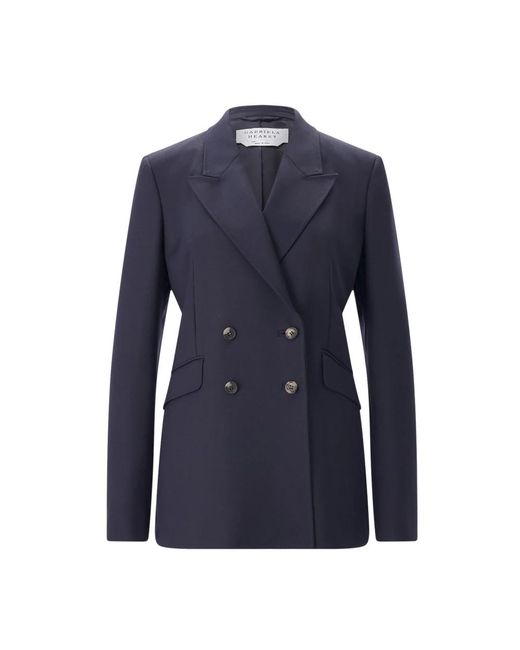 Gabriela Hearst Blue Blazers