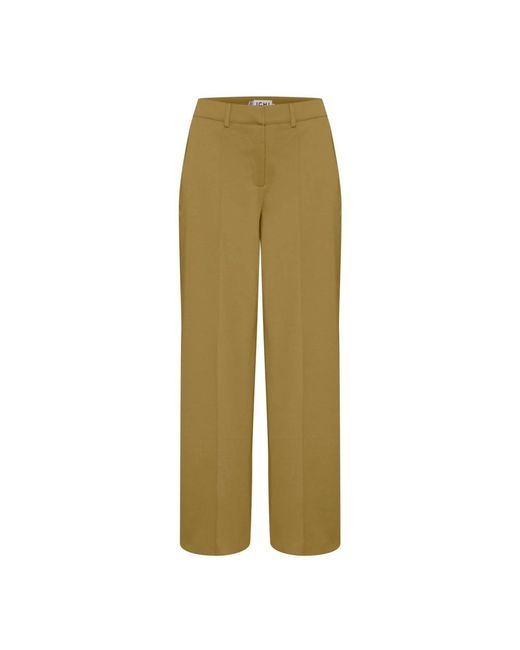 Ichi Ihkate Sus Office Wide Pa Broek in het Green