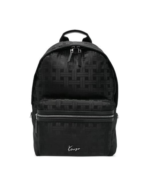 KENZO Black Backpacks for men