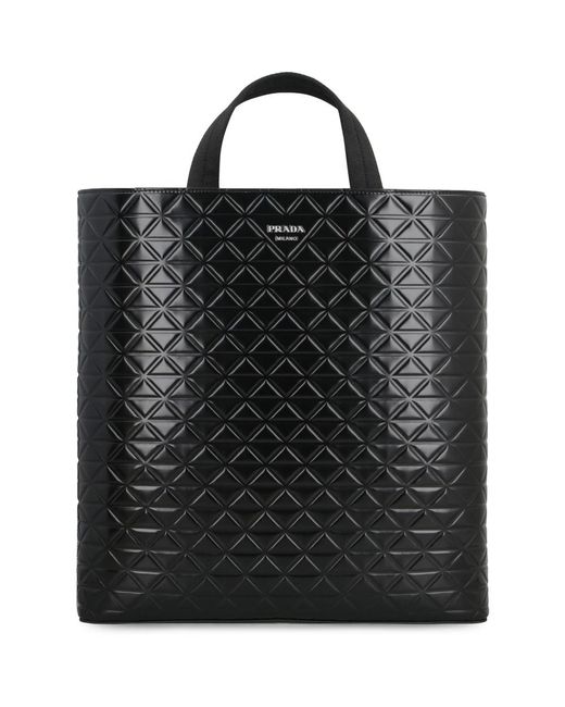 Prada Black Shopping Bags for men