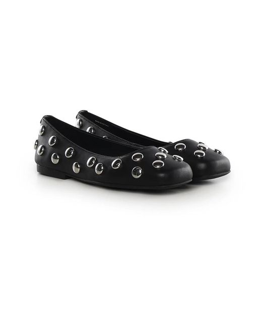 Michael Kors Black Ballerinas