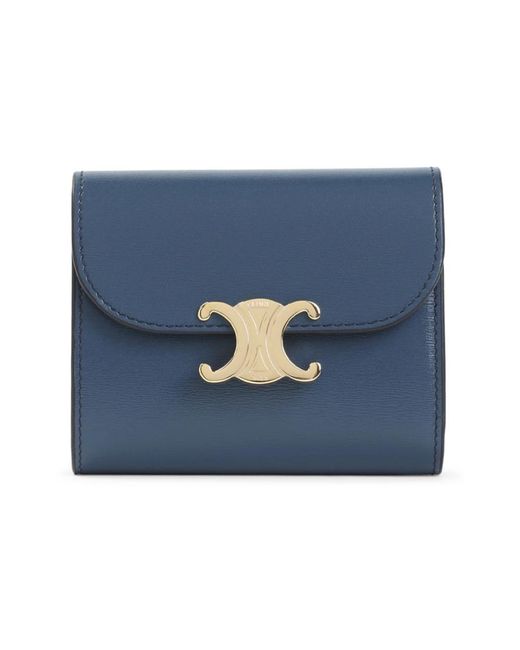 Wallets & Cardholders Céline de color Blue