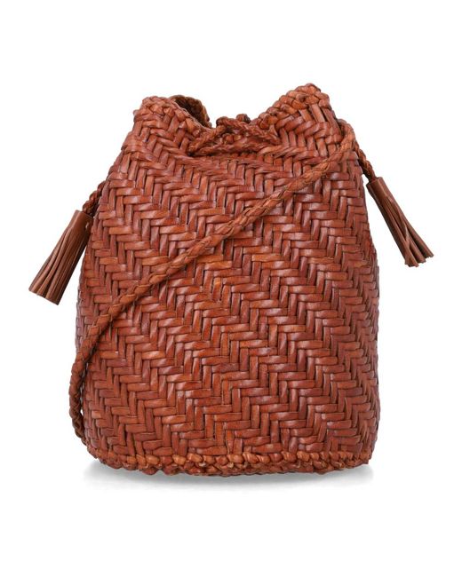 Dragon Diffusion Pompon Duble Jump Bag in het Red