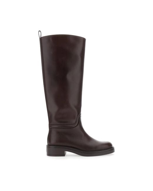 Stuart Weitzman Brown Braune Reitstiefel Modell Celia