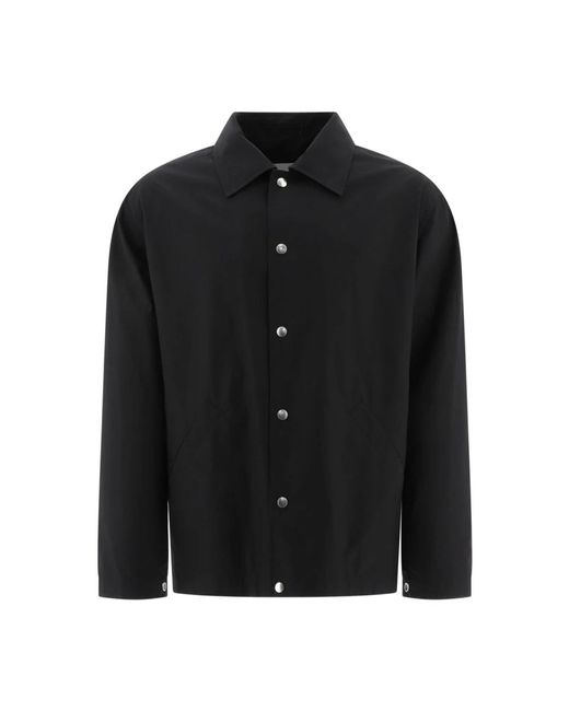 Light Jackets Jil Sander de hombre de color Black