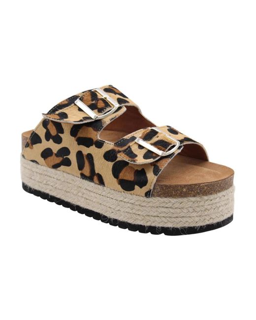 Sweet Pants Brown Sliders