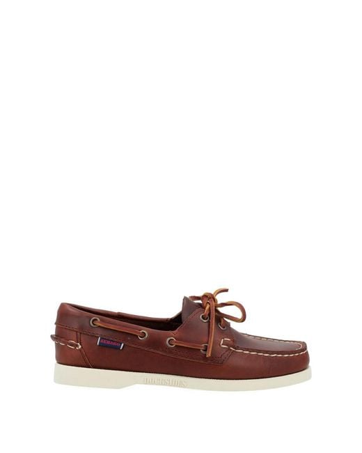 Sebago Red Sailor Shoes