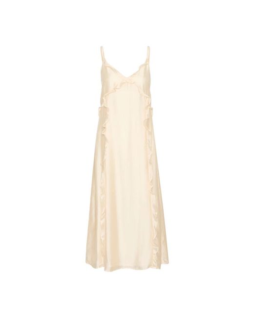 Midi Dresses di Part Two in Natural