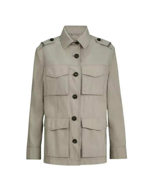 Brunello Cucinelli Gray Light Jackets