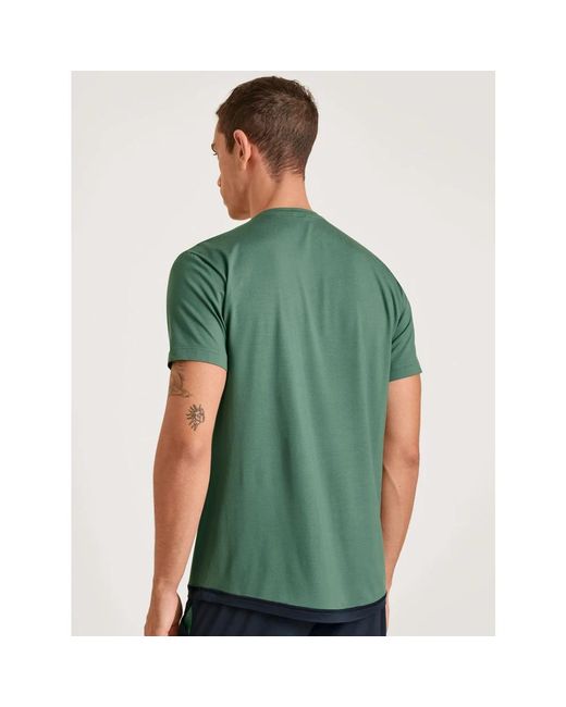 Calida Green T-Shirts for men