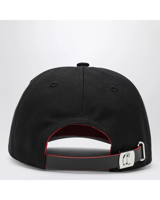 Christian Louboutin Black Caps for men