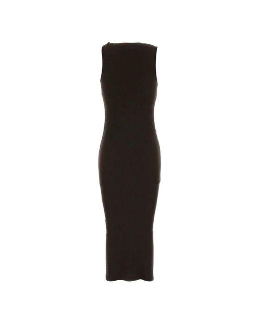 J.W. Anderson Midi Dresses in het Black