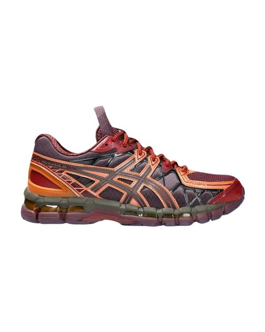 Asics Red Sneakers for men
