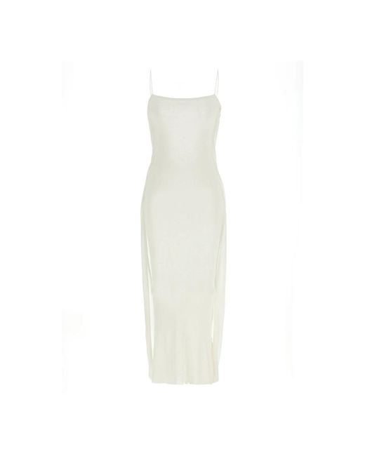 Jacquemus White Midi Dresses