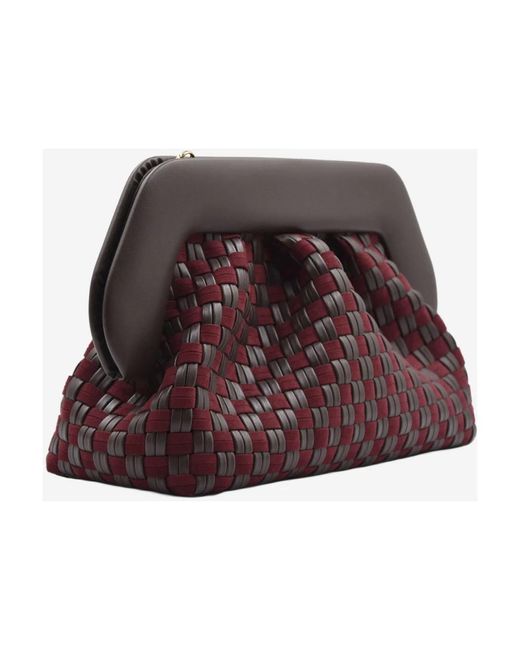 THEMOIRÈ Red Bios Trim Vegan Stofftasche